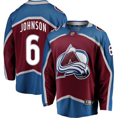 Fanatics Dres Colorado Avalanche #6 Erik Johnson Breakaway Alternate Jersey