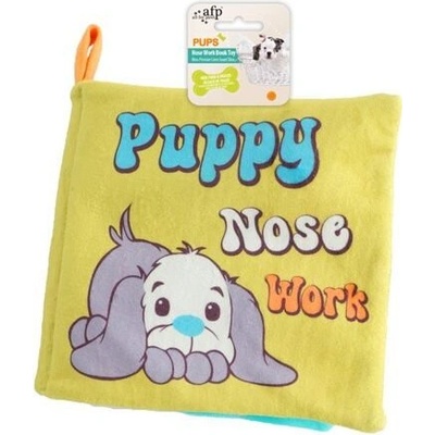 AFP Hračka plyš Pups Nose Work Čmuchací knížka 3 x 16,5 x 16,5 cm