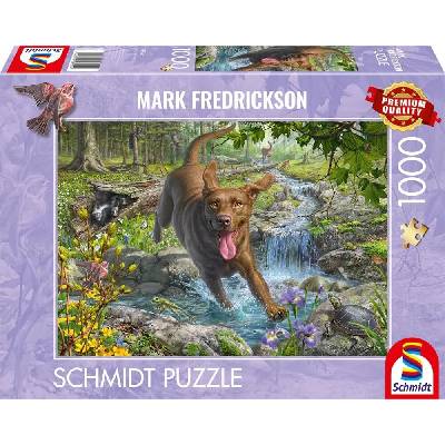 Schmidt Spiele MARK FREDRICKSON Procházka se psem 1000 dílků
