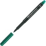 Faber-Castell Перманентен тънкописец Faber Castell OHP М, зелен