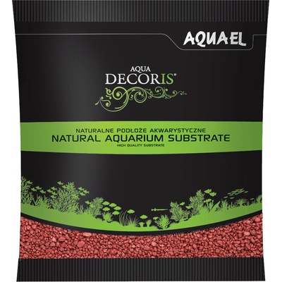 Aquael Aqua Decoris Red 2-3 mm 1 kg