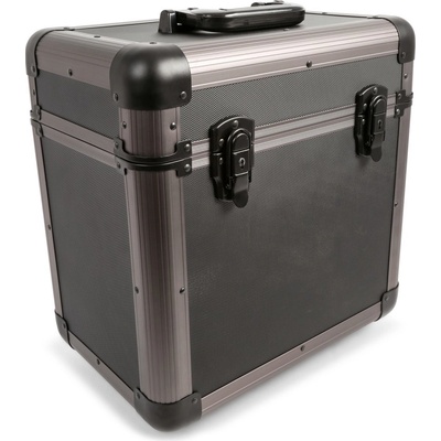 Power Dynamics PRC80 12 "TITANIUM KUFŘÍK NA GRAMOFONOVÉ DESKY VINYL CASE 80 DESEK (171.832)