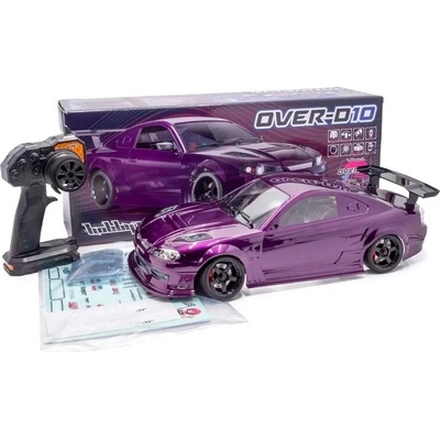 Hobbytech Drift Over-D10 RWD Car RTR s Aku a nabíjačom 1:10