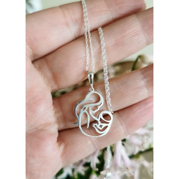 Meganflo Медальон сребро - Mommy