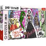 Trefl Пъзел Trefl от 1000 части - Emily in Paris: Модни вдъхновения (10967)