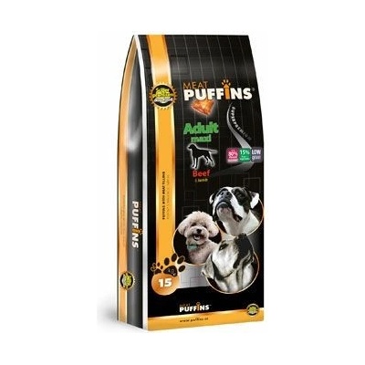 Puffins Adult Maxi Beef 15 kg
