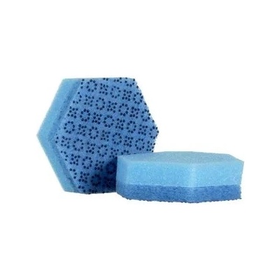 3M Hubka na riad Scotch-Brite 3001HEX, modrá, 113 mm x 98 mm