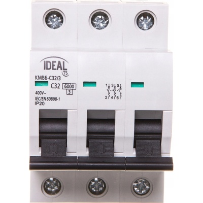 Jistič Kanlux 400 V IP20 32 A