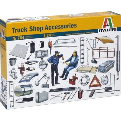 Italeri Model Kit doplňky 0764 TRUCK ACCESSORIES 33-0764 1:24