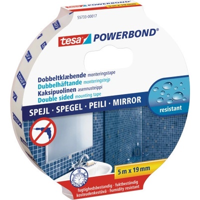 Tesa lepicí páska oboustranná molitanová 19 mm x 5 m bílá