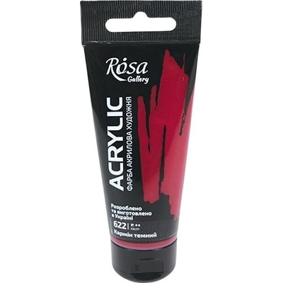 Rosa Gallery АКРИЛНА боя Carmine Deep (622) 60 ml 1 бр (3241622)
