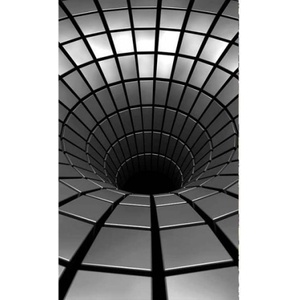 DIMEX ART Флизелинов фототапет 3d сребърна бездна 150 x 250 см