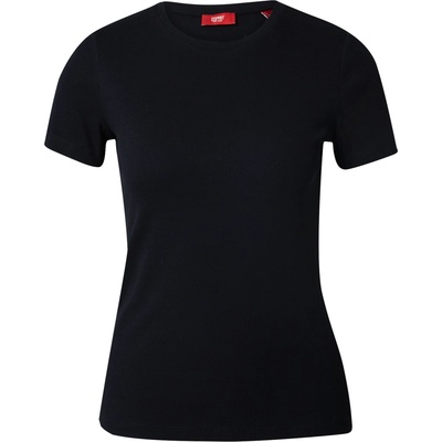 Esprit Тениска черно, размер xxl