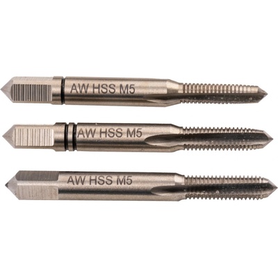 ProfiGaráž závitník M5 x 0,80 mm HSS M2 3 ks