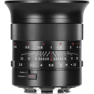 7Artisans 14mm f2.8 širokoúhlý Full Frame objektiv (L-mount) 14F28B-L