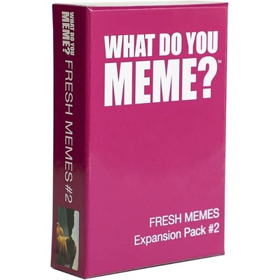 Разширение за настолна игра What Do You Meme? Fresh Memes Expansion Pack 2 (BGBG0003766N)