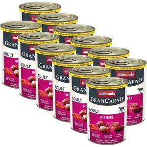 Animonda GranCarno Adult свинско с сърца 12 x 400 г