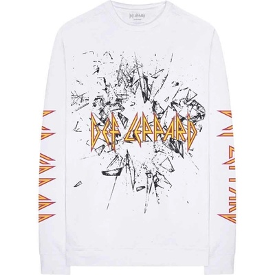 Def Leppard Shatter (Sleeve Print) White L Риза (DEFLLST15MW03)