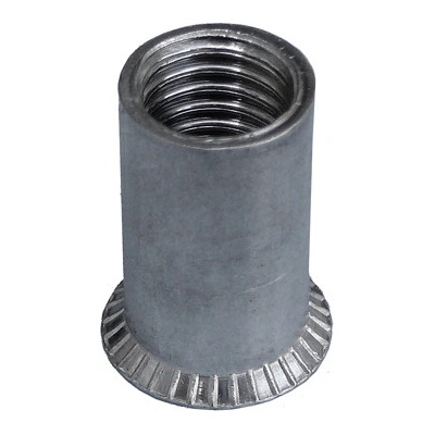 Matice nýtovací M8 ZH HT (2-4.5) ZN 90° matice nýtovací, zapuštěná hlava, hladké tělo, zinek – Hledejceny.cz