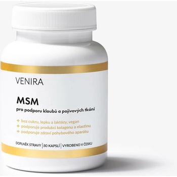 VENIRA MSM pre pohybový aparát 80 kapsúl