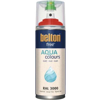 Belton farba v spreji 3000 400 ml matná ohnivočervená