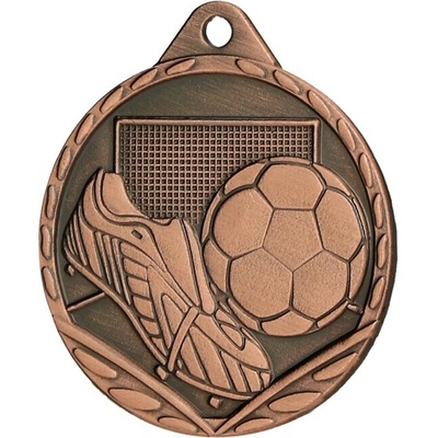 MMC3032/B Medaila futbal pr.32 mm hr.1 mm bronz 3 2x0 1 cm
