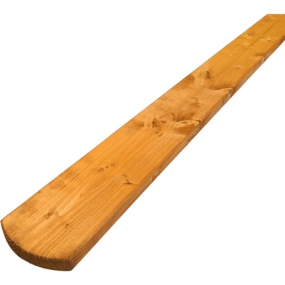 Plotovka severský smrk půlkulatá 95x18mm modřín Délka v mm:: 1000 mm