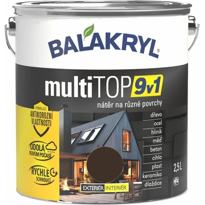 Balakryl multi top 2,5 l čokoládová hnedá