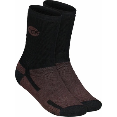 Korda Ponožky Kore Merino Wool Sock Black
