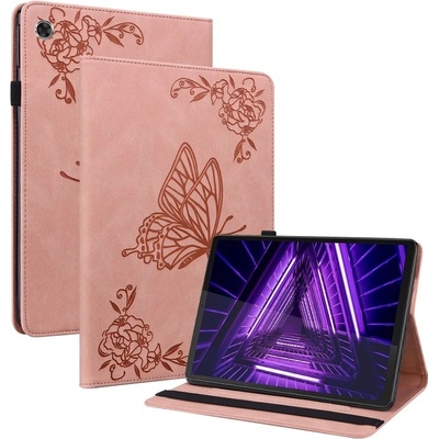 Vsetkonamobil 47519 ART Zaklápací obal Lenovo Tab M10 Plus TB-X606F / TB-X606L / ZA5T0081CZ / ZA5V0206CZ BUTTERFLY ružový