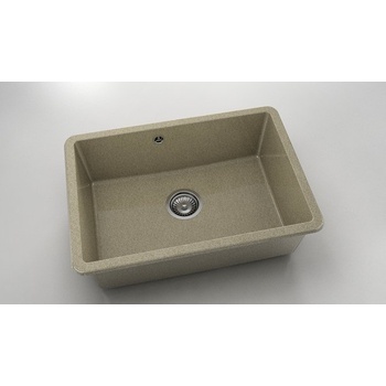 FAT Мивка за долно вграждане Vanguard 236, Granicite, 134 Sahara, с включен сифон