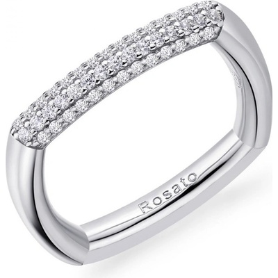 Rosato stříbrný prsten se zirkony Bianca RZBI31