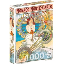 ENJOY Monako Monte Carlo Alfons Mucha 1000 dielov