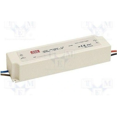 MEAN WELL LPV-100-5 Napájecí zdroj: spínaný; LED; 60W; 5VDC; 12A; 90÷264VAC; 127÷370VDC