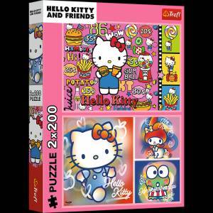Trefl Puzzle - 2x200 - Hello Kitty and friends - Hello Kitty 13336