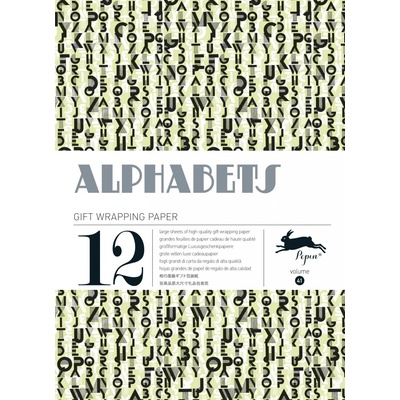 ALPHABETS: gift and creative paper book Vol.4- Pepin van Roojen