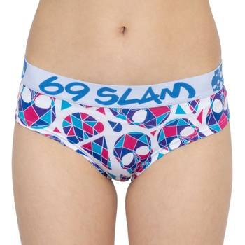 69slam Дамски бикини 69SLAM boxer skullmond white 69slam | Mnogotsveten | ЖЕНИ | XS