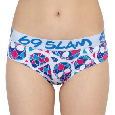 69slam Дамски бикини 69SLAM boxer skullmond white 69slam | Mnogotsveten | ЖЕНИ | XS