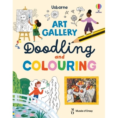 Art Gallery Doodling and Colouring - Rosie Dickins