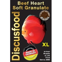 DiscusFood Beef Heart Soft Granule 1,2-1,5 mm, 80 g