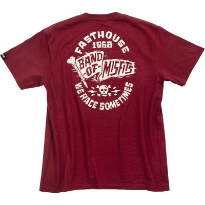 Fasthouse Youth Marauder Tee Cardinal