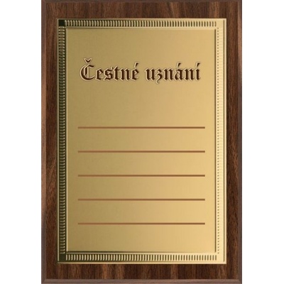 Diplom DL151 Čestné uznání – Zboží Dáma