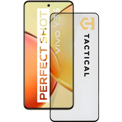 Tactical Glass Shield 5D стъклен протектор за Vivo Y36 - Черен KP29110 (29110)