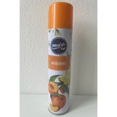 MissLife osviežovač vzduchu broskyňa a vanilka 300 ml