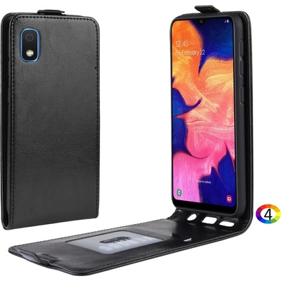 Samsung Galaxy A10e Flip3 Кожен Калъф и Скрийн Протектор