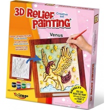 MIRAGE HOBBY Kreativní sada 3D malování Relief Painting: Jednorožec Venus