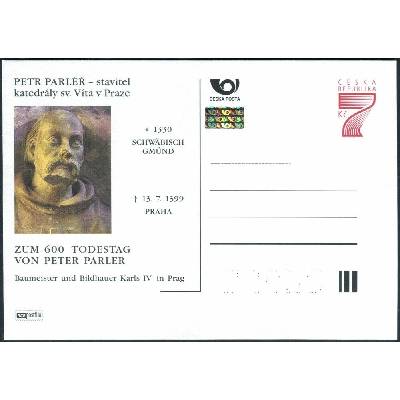 Česká pošta (1999) CDV 41 ** - P 48 - Petr Parléř - výročí úmrtí