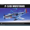 Academy Model Kit North American P51D Mustang USAAF 355th FG 354th FS Down for Double Gordon Graham Anglie 1945 12485 1:72