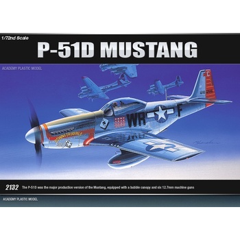 Academy Model Kit North American P51D Mustang USAAF 355th FG 354th FS Down for Double Gordon Graham Anglie 1945 12485 1:72