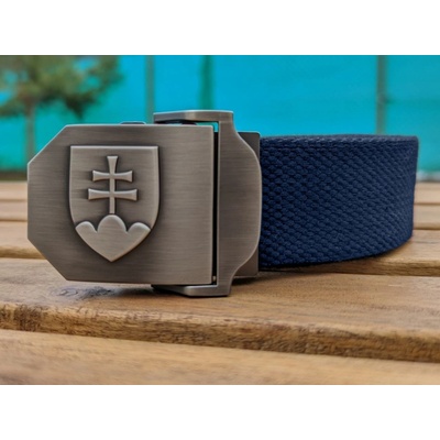 Opasok Slovenský znak navy blue